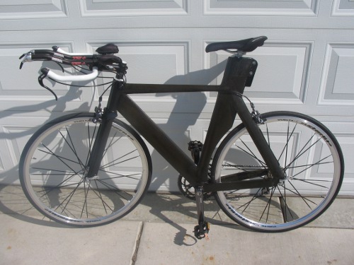 Homemade Carbon Fiber Bike Homemade Carbon Fiber Bike
